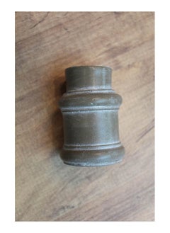 CURTAINS & RODS Embroidered Metal Curtain Tube Ends 