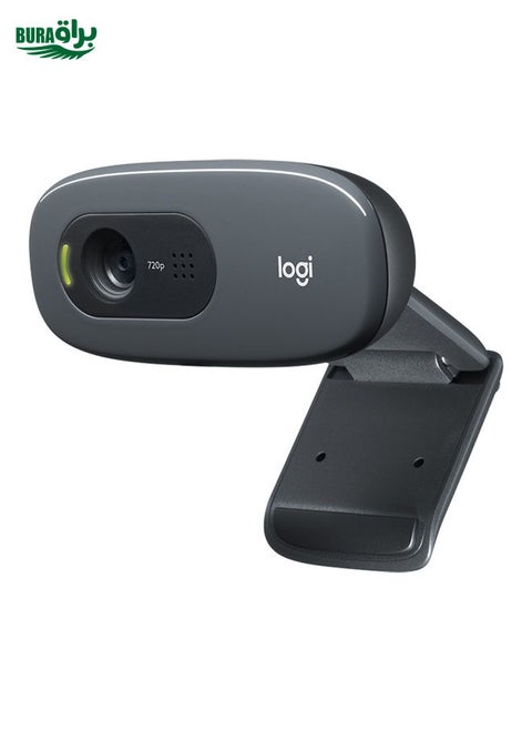 Logitech C270 HD Web Camera Meets Every Need for HD 720p Video Calls(Black)