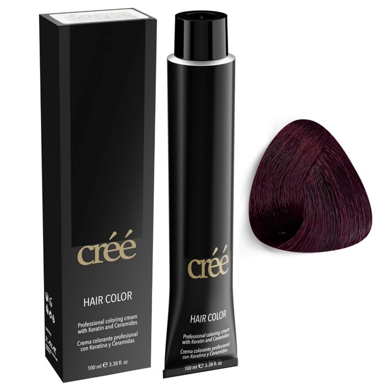 Cree Professional Permanent Hair Color 100ml 34 floz Irisee Dark Red Blond 662