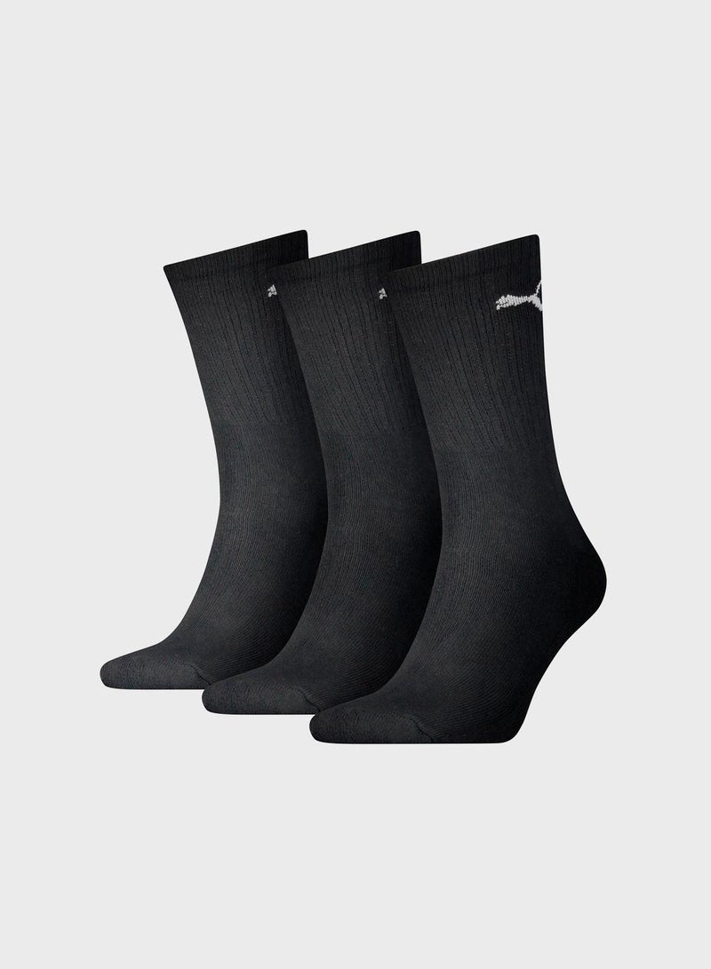 3 Pack Lightweight Crew Socks