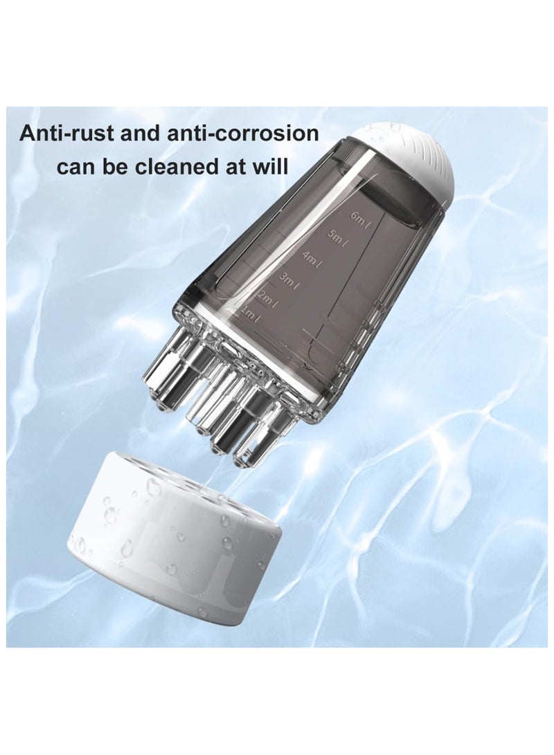 آيسيلي مشط توزيع فروة الرأس، مشط سائل محمول، مشط توزيع زيت فروة الرأس، مدلك فروة الرأس لنمو الشعر، مشط توزيع مصل الشعر مناسب للسوائل المختلفة للمنزل والسفر - Image 4