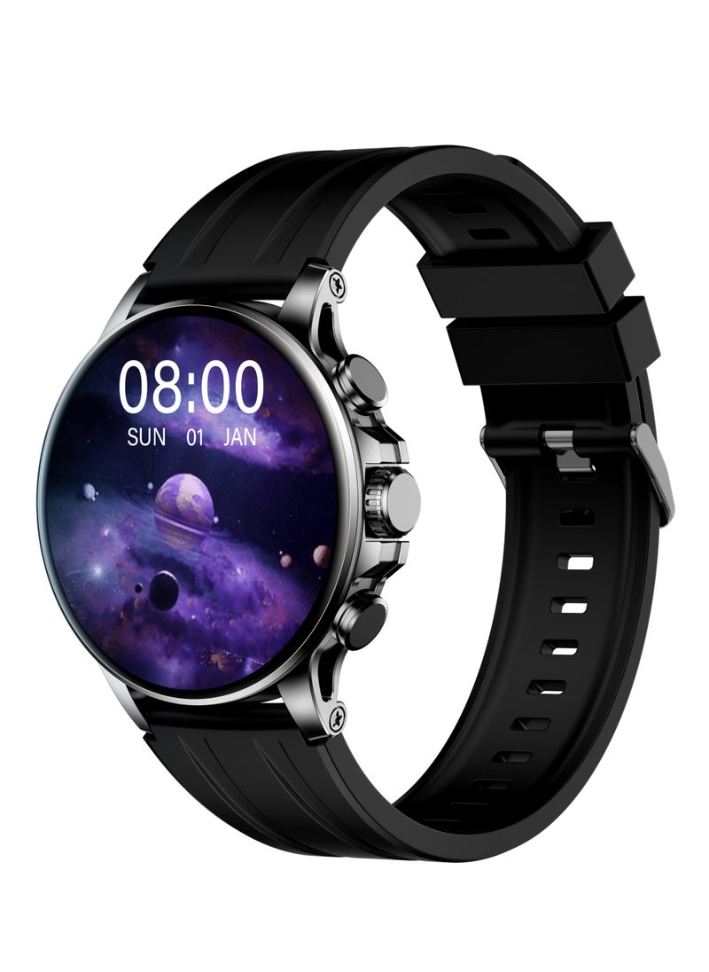 Faster - Smart Watch 3 Pro SE – 1.6" Super Retina Always-On Display, Bluetooth Calling, Fitness Tracker, Sports Modes, Heart Rate & Sleep Monitoring, IP68 Waterproof, 250mAh Battery, Android & iOS Compatible - Image 1