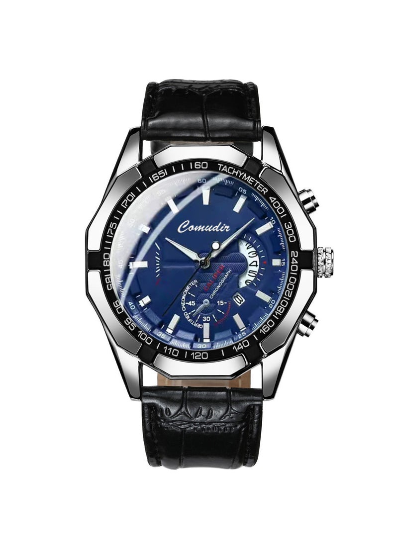 Generic - A generation of automatic movement watch men's calendar waterproof luminous non-mechanical watch large dial cross-border new - Image 1