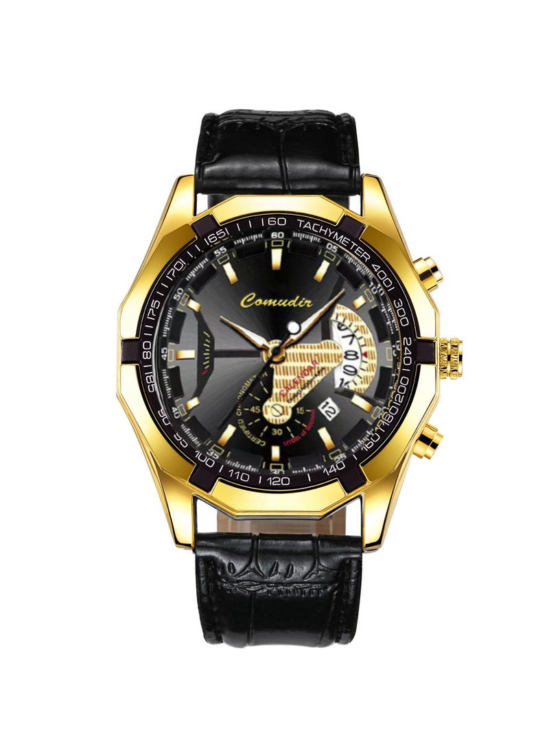 Generic - A generation of automatic movement watch men's calendar waterproof luminous non-mechanical watch large dial cross-border new - Image 1
