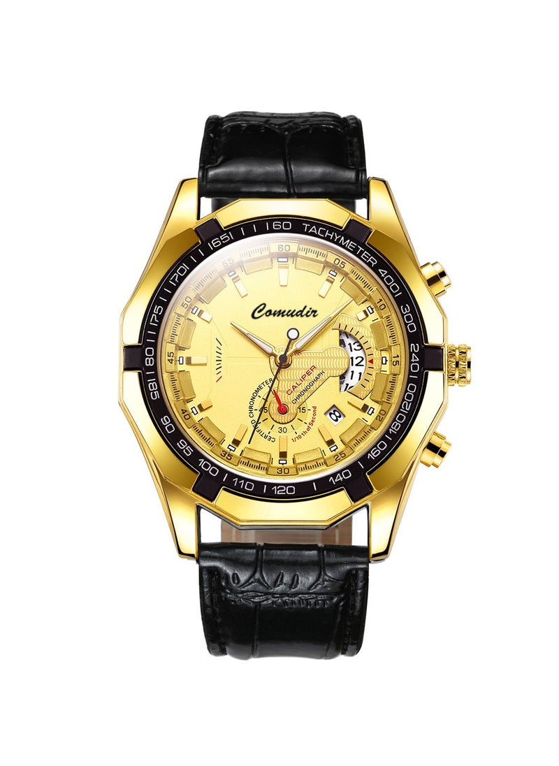 Generic - A generation of automatic movement watch men's calendar waterproof luminous non-mechanical watch large dial cross-border new - Image 1