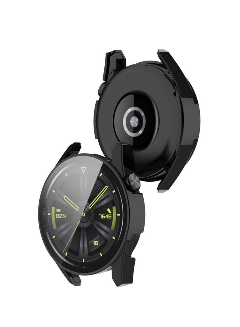 ماتي حماية الأكمام + هواوي ووتش GT3 GT 3 خفف من الزجاج 42mm المضادة للخدش الشاشة الذكية ووتش حالة غمد - Image 2