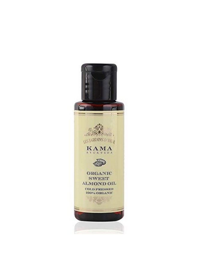 Kama Ayurveda زيت اللوز الحلو العضوي (50 مل) - Image 1