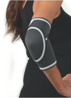AID PLUS Padded Elbow Support (Large) - Comfortable Elbow Brace For Injury Relief And Enhanced Support, 60502 