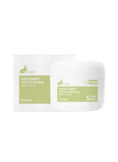SWEETEEN Tart Cherry CICA Calming Cream Korean Skincare Vegan Beauty Eve Vegan Certified EcoFriendly VeganFriendly Day  Night Vegan Soothing Cream Vegan Sleeping Pack 169 FlOz