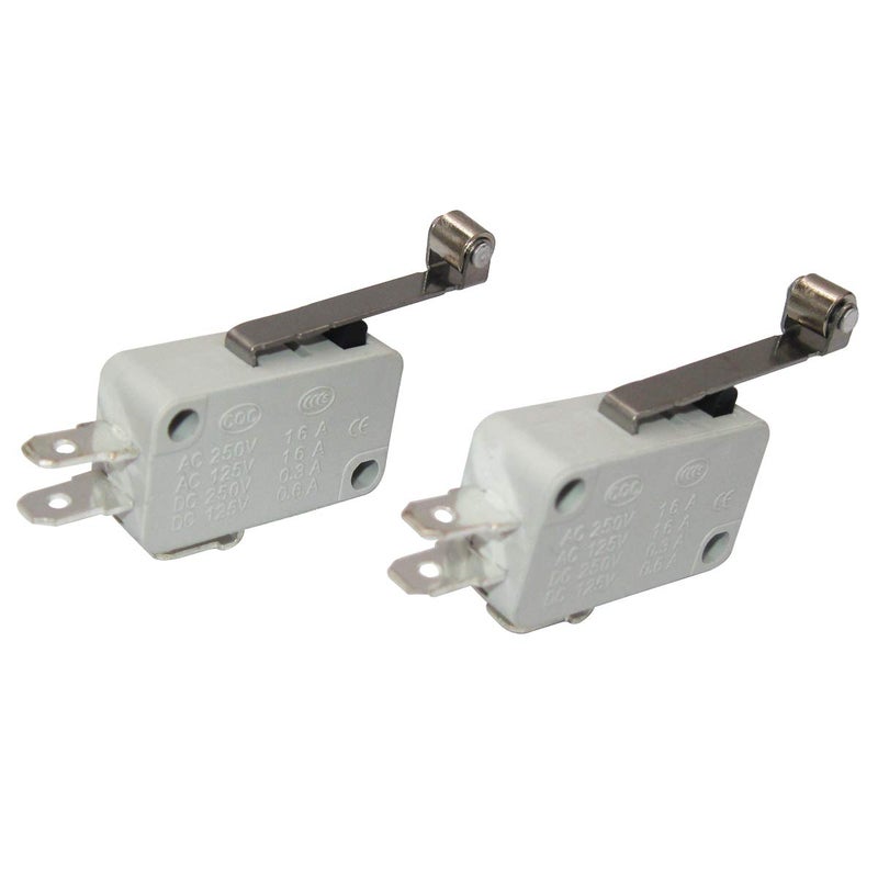 TWTADE / 10pcs SPDT 1NO/1NC Momentary Micro Switches Micro Limit Switch Metal Roller Lever Arm V-156-1C25 Snap Action for Arduino - Image 5