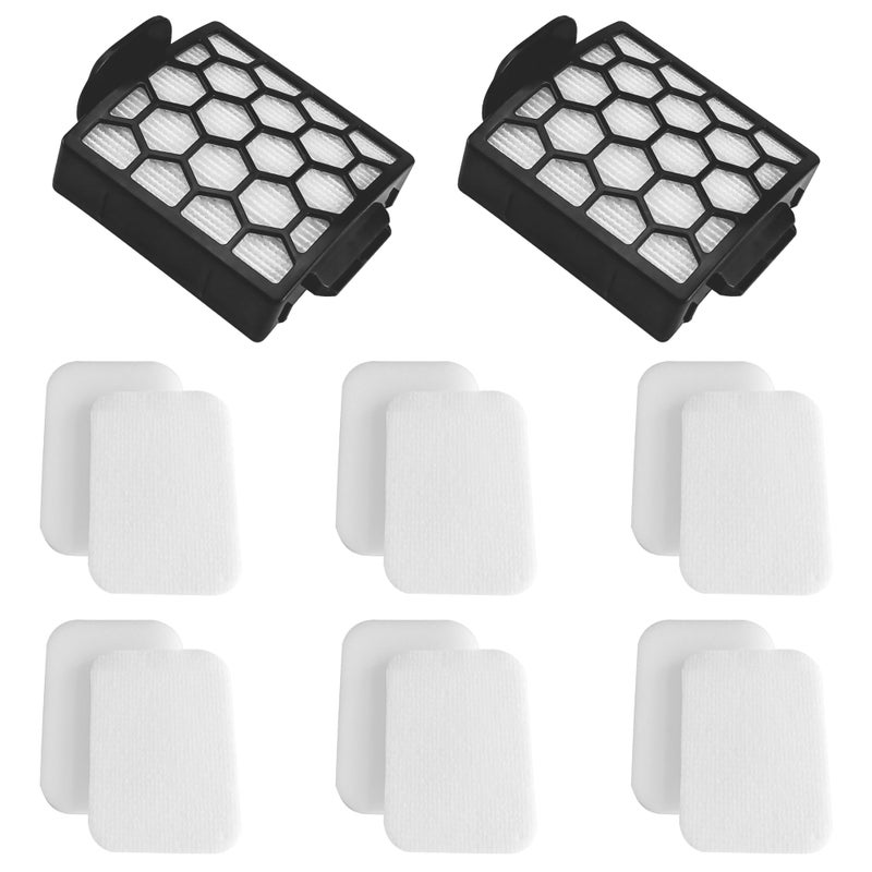 Vacuum Filter Replacement for Shark Pet ZU102 ZU100 Pet Pro ZU60 ZU62 Swivel Pro ZU51 NV151 NV150 CU50WM Pet Plus NV251 NV255 Navigator Rotator Upright Vacuum Part 1238FT60 1239FT60