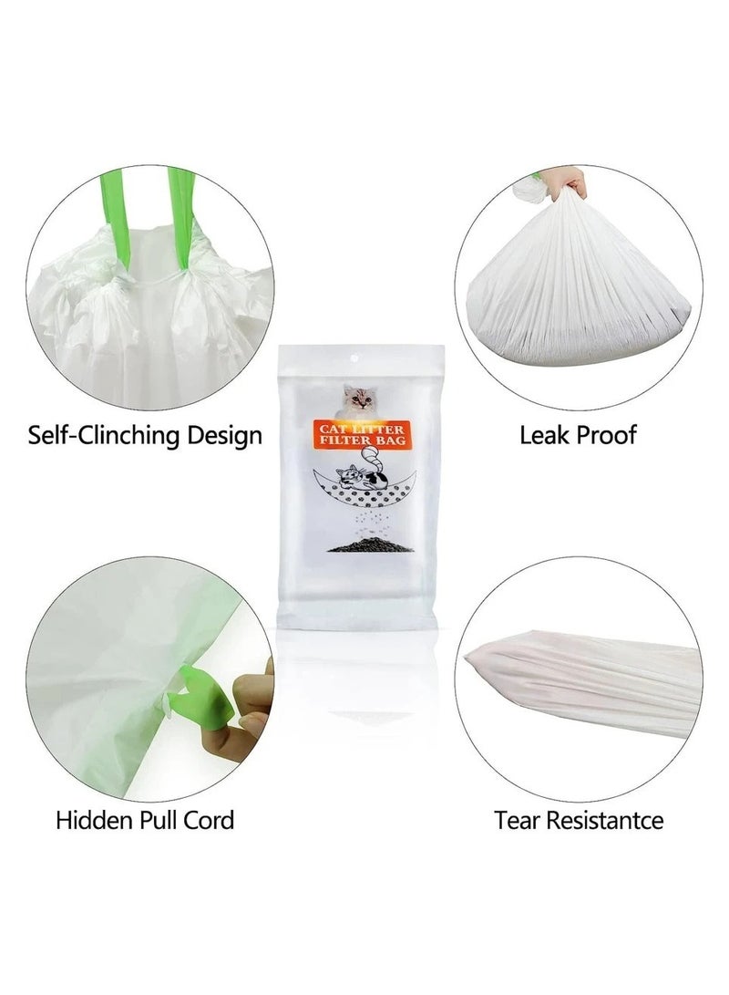 7-Pack Cat Litter Filter Bags with Ventilated Holes for Easy Cleaning - Image 5
