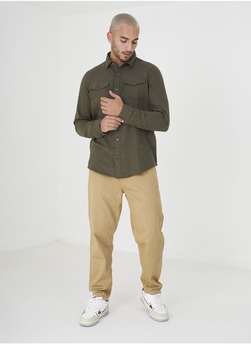 BRAVE SOUL Causal Long Sleeve Shirt  - Image 3
