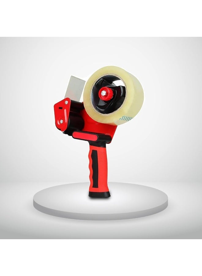 Biella Heavy Duty Packing Tape Dispenser Durable Handheld Adhesive Tape Industrial Gun For Shipping Moving Carton And Box Sealing Fits 2" Wide Rolls. - Image 1