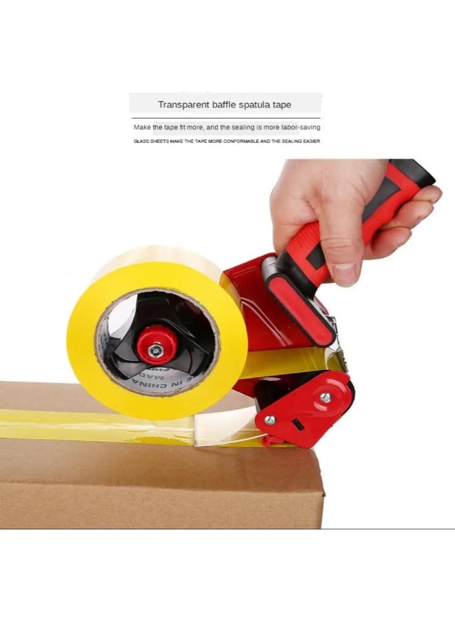 Biella Heavy Duty Packing Tape Dispenser Durable Handheld Adhesive Tape Industrial Gun For Shipping Moving Carton And Box Sealing Fits 2" Wide Rolls. - Image 3