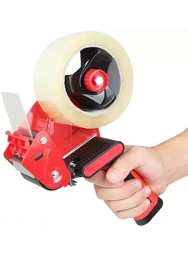 Biella Heavy Duty Packing Tape Dispenser Durable Handheld Adhesive Tape Industrial Gun For Shipping Moving Carton And Box Sealing Fits 2" Wide Rolls. - Image 2