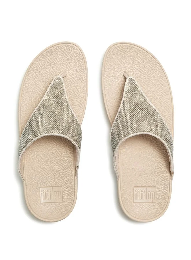 فيت فلوب LULU SHIMMERGLITZ TOE-POST SANDALS