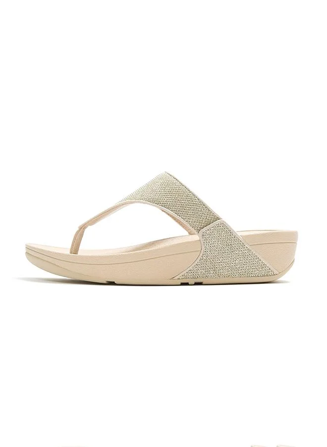 فيت فلوب LULU SHIMMERGLITZ TOE-POST SANDALS
