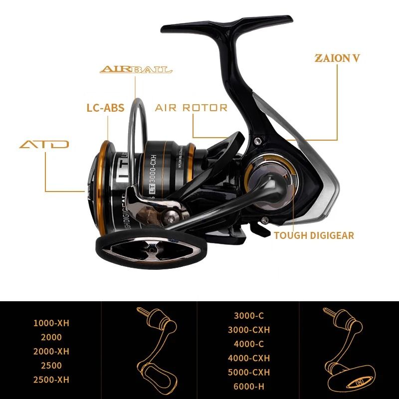 دايوا بكرة صيد 2021 Daiwa Legalis CS LT 6000-H 5.7:1 - Image 4