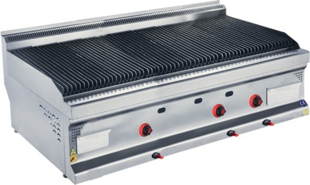 CSA İnox Karacasan Industrial 700 Series Counter Top LPG Cylinder Water Grill