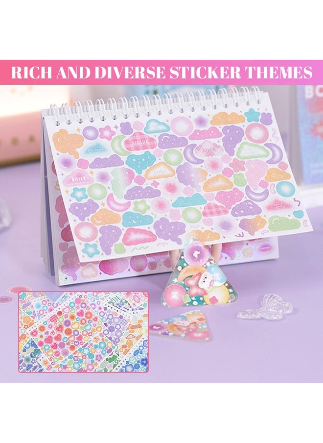 null - Cute Sticker Set, 50-Piece Small Sticker  with Unique Designs, No Cutting Needed and Strong Adhesive Universal Stickers - Image 1