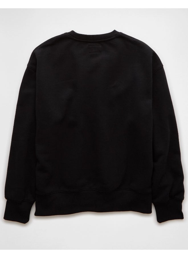American Eagle AE Everyday Luxe Crew Neck Sweatshirt  - Image 3