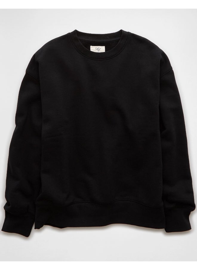 American Eagle AE Everyday Luxe Crew Neck Sweatshirt  - Image 4