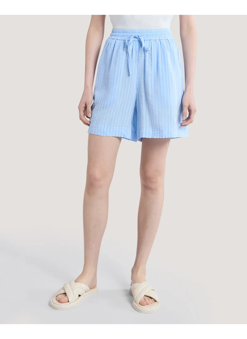 غانت Gant Tonal Striped Seersucker Shorts