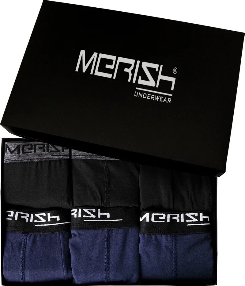 Merishopping Men's 6-Pack Premium Lycra Boxer (BOXED PRODUCT)