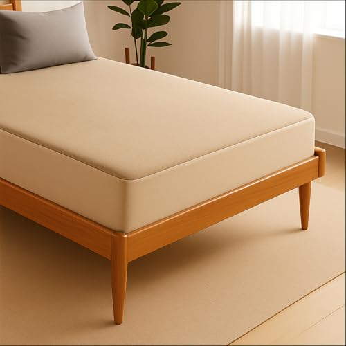 SITTELLA®75 x 72 Inches (6 x 3 Feet) 100% Waterproof Premium Cotton Mattress Protector | Hypoallergenic, Breathable & Ultra-Soft Fitted Bed Protector King Size- Grey - Image 5