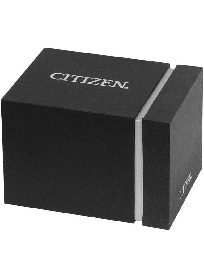 CITIZEN CITIZEN FE1241-71X Women's Analogue Quartz Watch with Stainless Steel Strap, Green, Bracelet