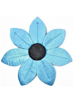 Gonice Baby Bath,Sponge Mats Infants Shower Folding Seat Colourful Blooming Cushions  - Image 1