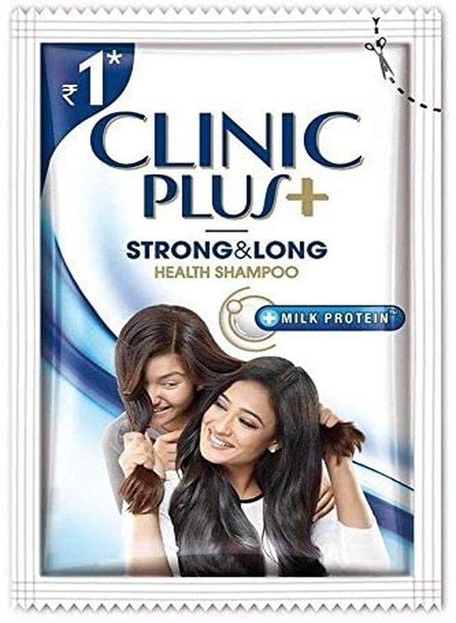 Clinic Plus Strong and Long Health Shampoo Sachet, 6.5ml, Pack of 64 - Image 2