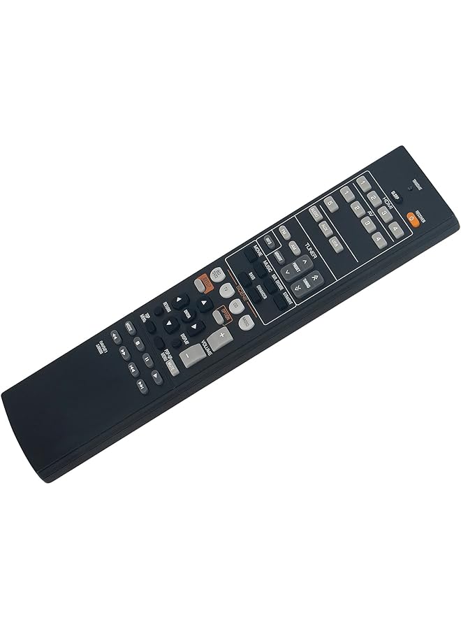 Rav521 Zj66500 Replaced Remote Control Applicable For Yamaha Rav521 Audio Receiver Htr 3067 Rx V377 Yht 4910U Rx V377Bl Mt 7955 Yht 4910Ubl Rx V373 Rx V385 Rx V475 Rx V283