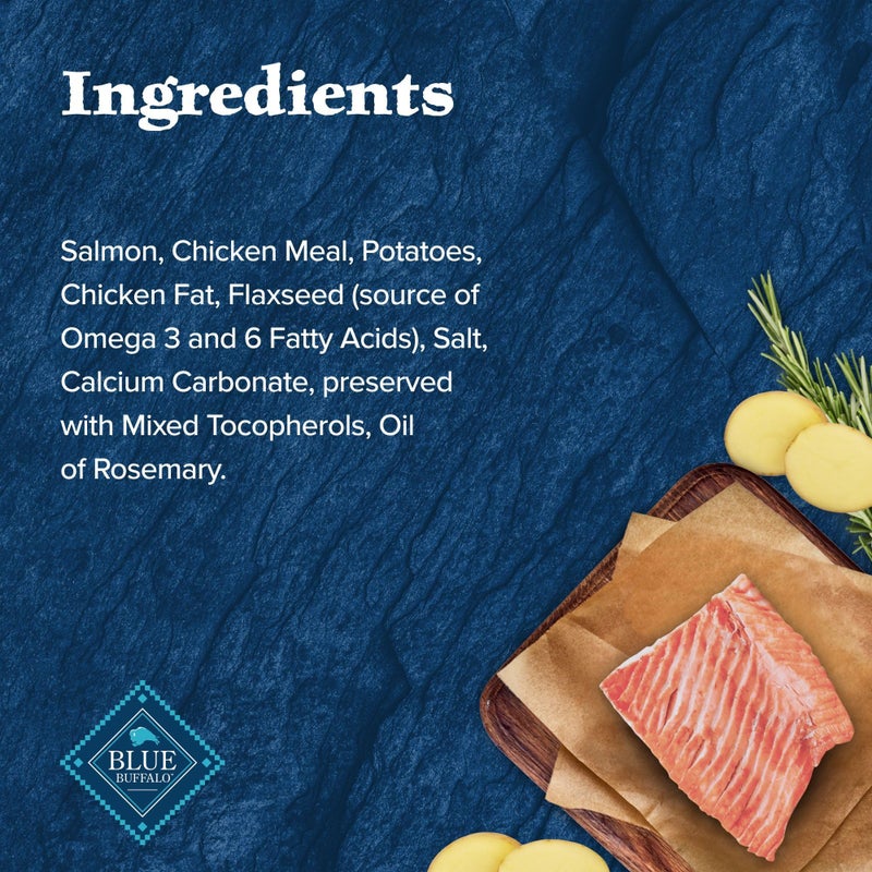 Blue Buffalo Wilderness Trail Treats Crunchy Dog Biscuits, Grain-Free and High-Protein Dog Treats Made with Natural Ingredients, Salmon Recipe 24-oz Bag - Image 5