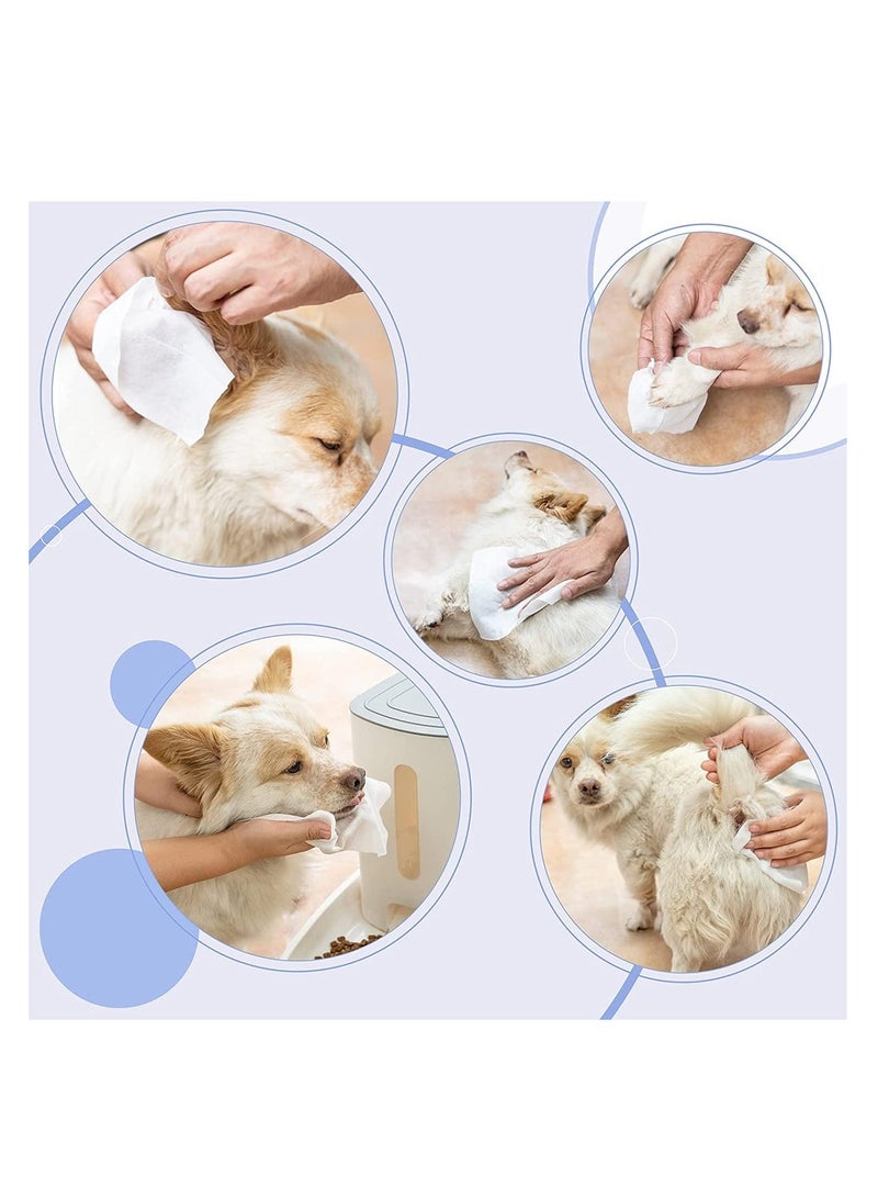 Meow Mates Pet Wipes (80+4pcs) - Unscented - Image 2