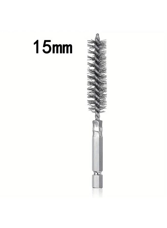 0.59 Inch Wire Tube Cleaning Brush For Automotive Rust Removal And Polishing Tool - Image 1