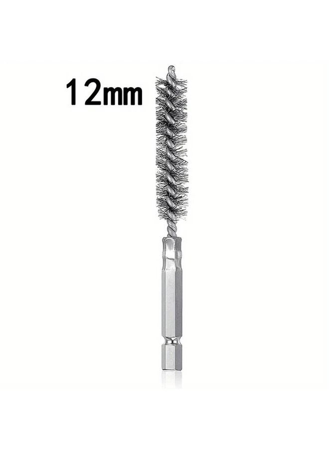0.59 Inch Wire Tube Cleaning Brush For Automotive Rust Removal And Polishing Tool - Image 4