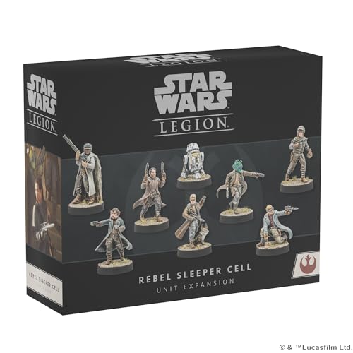 Asmodee Star Wars Legion Rebel Sleeper Cell Unit Expansion Strike from The Shadows Tabletop Miniatures Strategy Game Ages 14 2 Players 3 Hour Playtime Made by Atomic Mass Games - Image 1