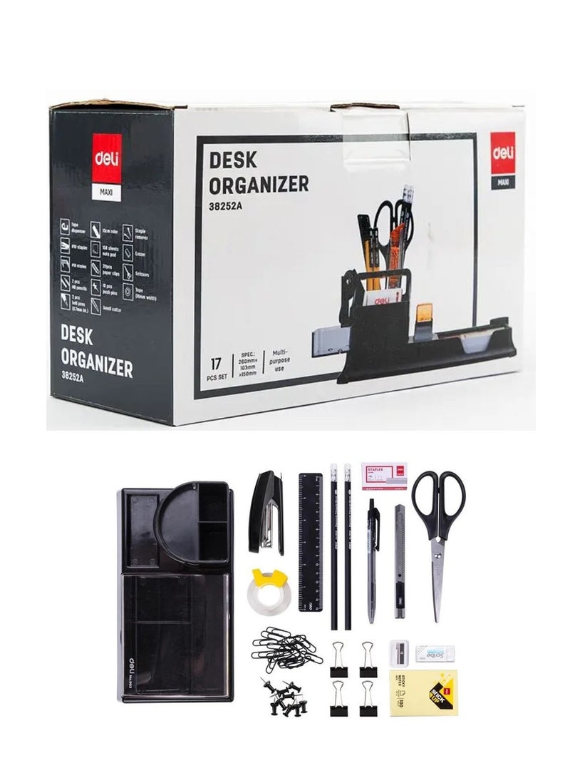 Deli منظم مكتب مع مجموعة الملحقات - Image 1