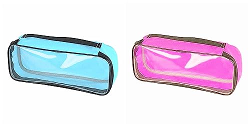 LOSVINA Travel Bag for Lifevac Home Kit Travel Kit First Aid Kit Accessory Pouches Zippered BagTransparent Window Set of 2 - Image 2