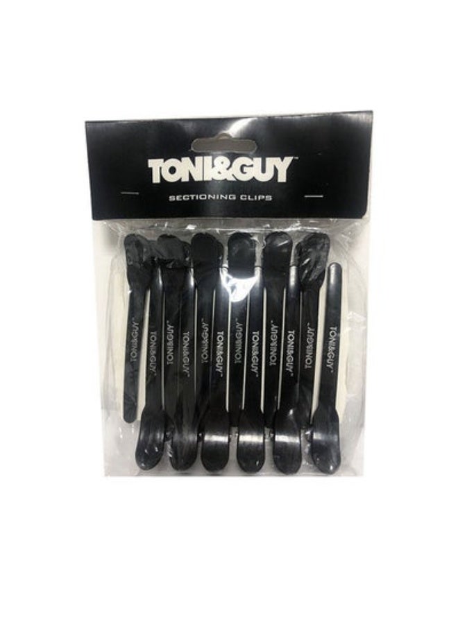 Toni & Guy 10-Piece Hair Professional Hairdressing Salon Hairpins Hair Grip Plastic Clips Barrettes Set Black - Image 2