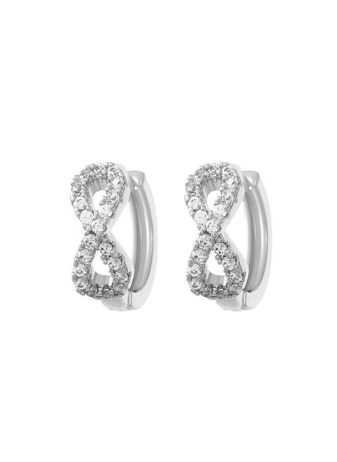 Full Diamond Bow Exquisite Earrings European And American Fashion Trend 8-word Ear Buckle Geometric Digital Earrings - pzsku/Z43FBA122ADEF1D30E6F7Z/45/_/1733819846/bc9883ae-670f-406a-ba47-6040e7d1b79c