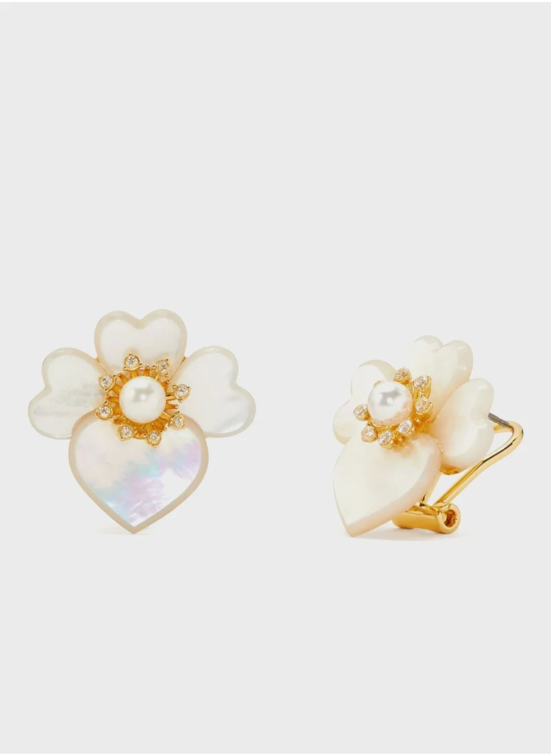 Kate Spade Flower Stud Earrings