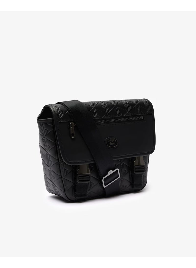 لاكوست حقيبة رسول صغيرة مونوغرام من لاكوست - Image 3