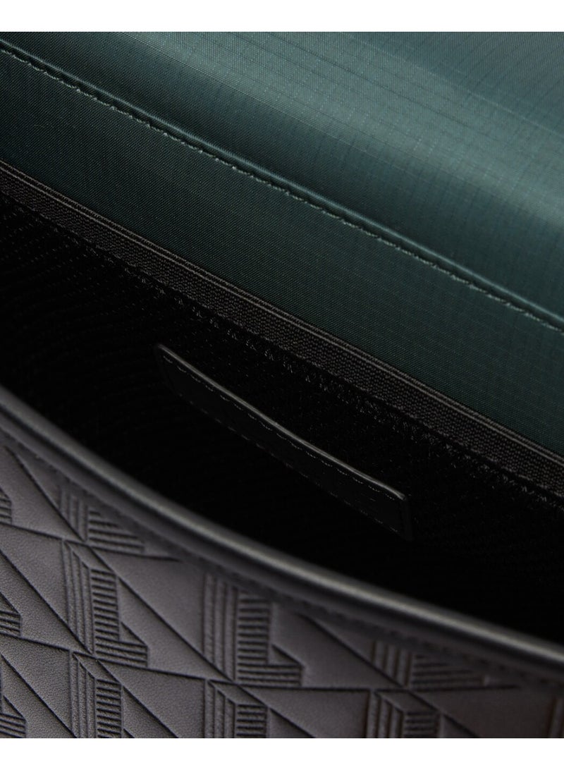 لاكوست حقيبة رسول صغيرة مونوغرام من لاكوست - Image 4