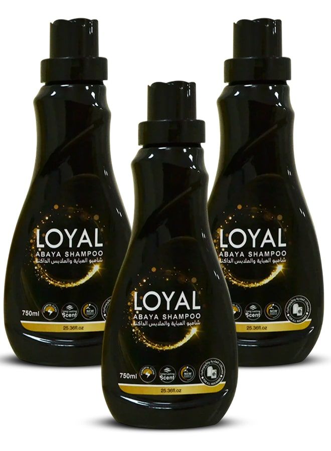 loyal Abaya Fabric Shampoo 3x750ml