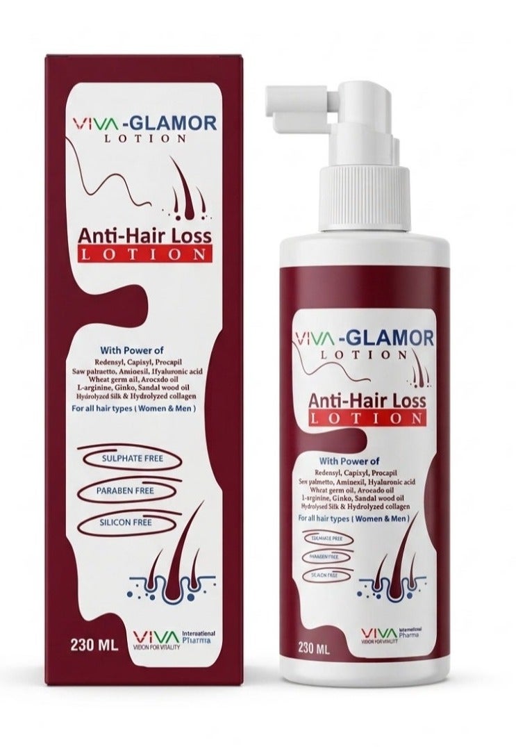 Glamor Anti-hair Loss Lotion With Redensyl, Capixyl & Procapil - 230 ML