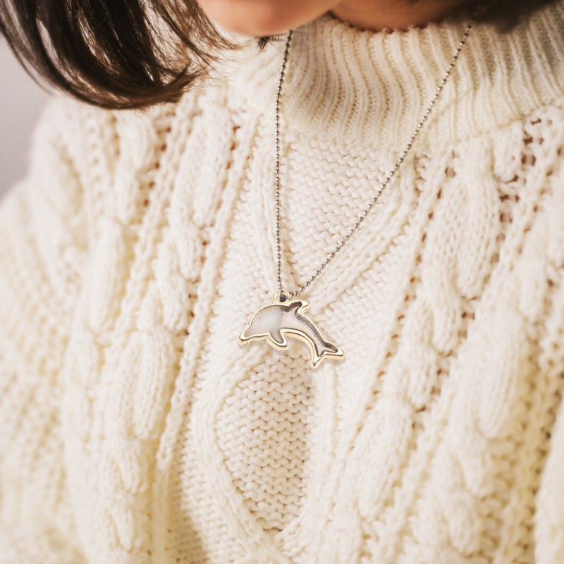 40 Pcs Jewelry Making Pendants Alloy Dolphin Shape Pendants DIY Charms Pendants - Image 2