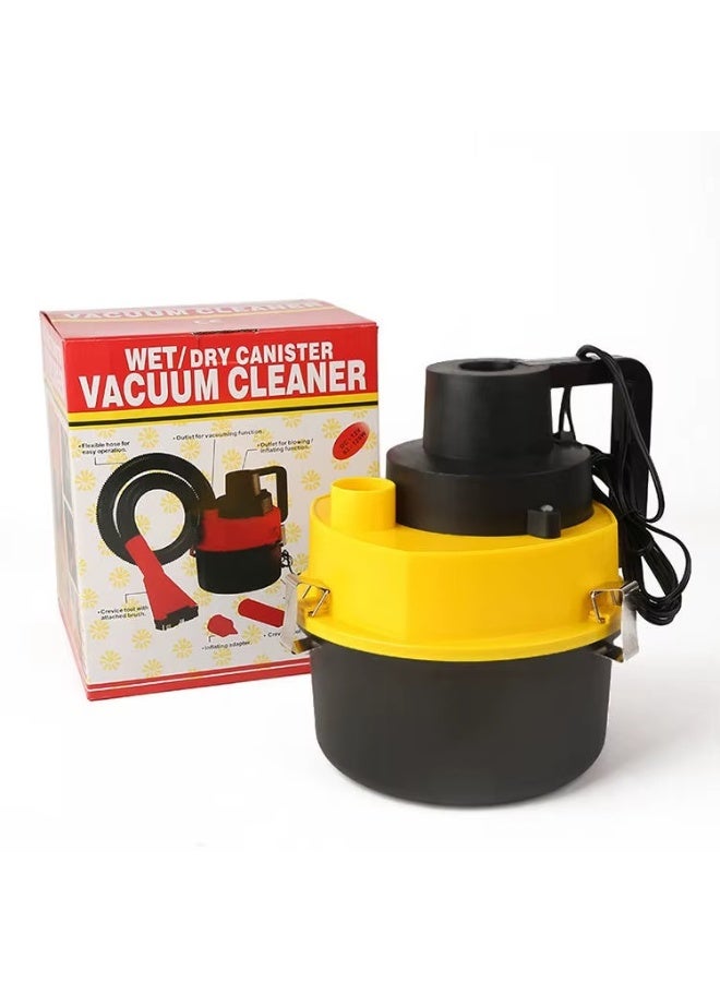 مكنسة كهربائية محمولة للسيارة بقوة 120 واط، متعددة الوظائف، تصميم جاف ورطب، مصنوعة من مادة ABS المتينة، الأكثر مبيعًا - Image 1